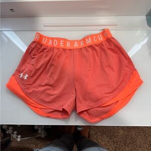 Under Armour Women's Coral Athletic Shorts